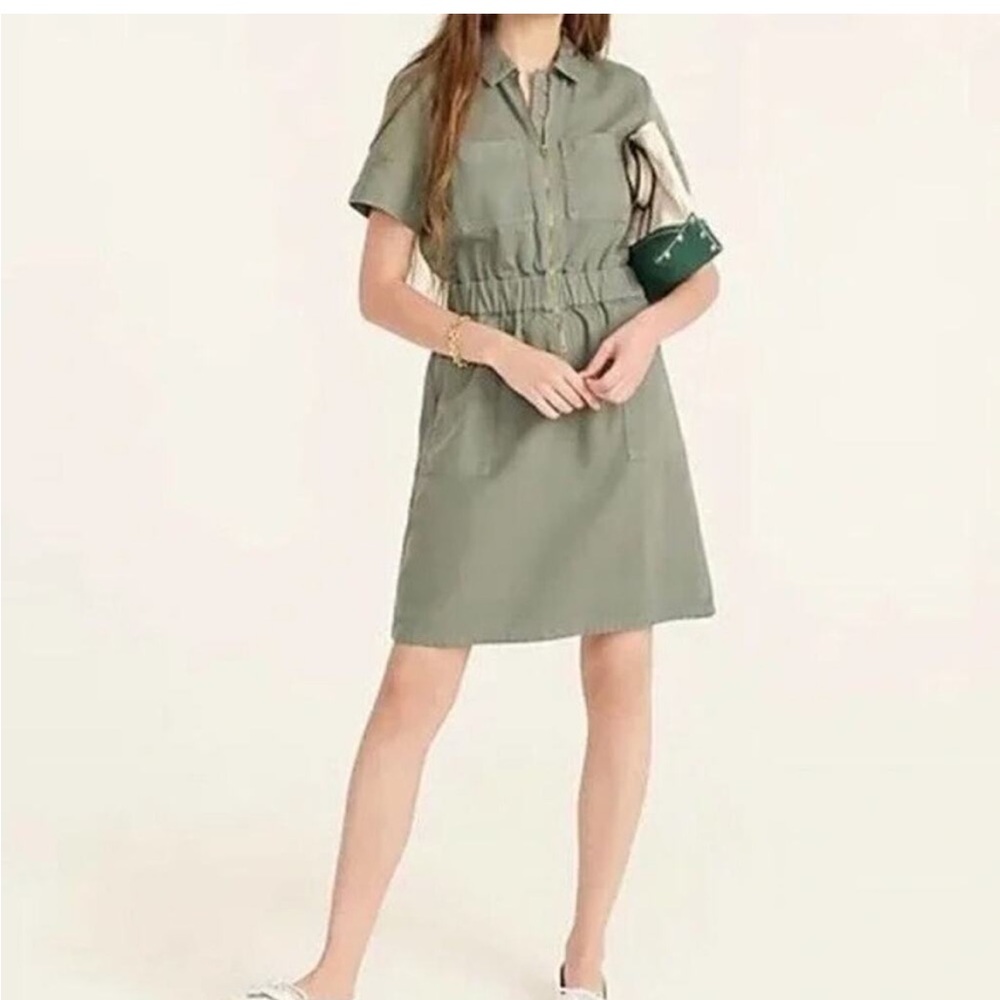 J. Crew Utility Mini Dress